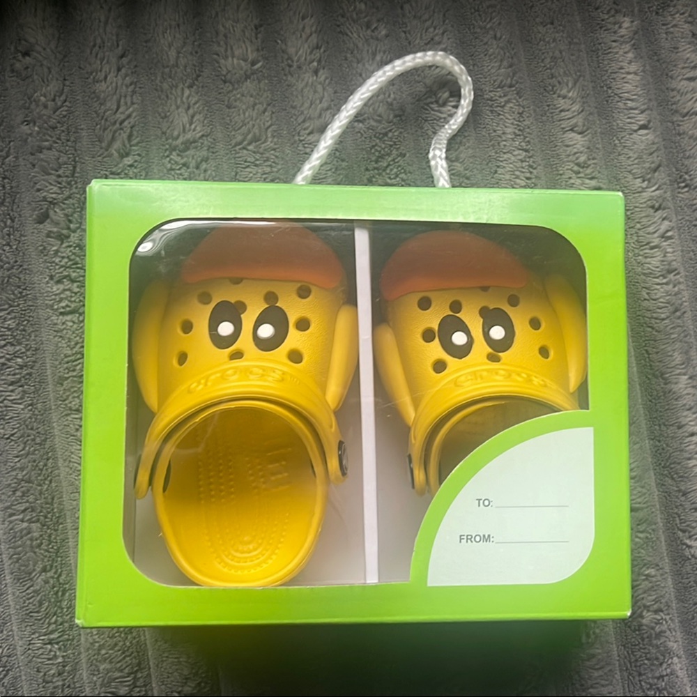 Duck Design Toddler Crocs